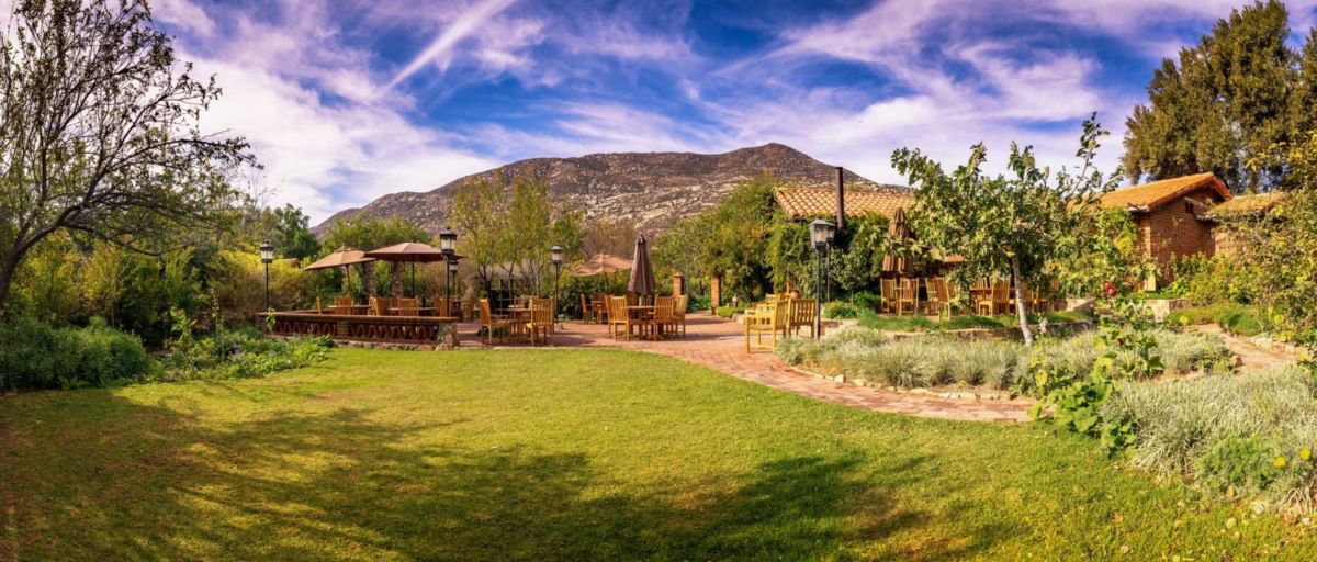 Esta cafetería en Tecate está en las faldas de un cerro sagrado por donde no dejaron pasar el muro de Trump