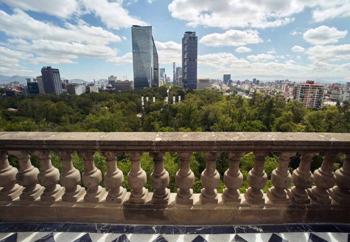 cdmx desde el castillo de chapultepec