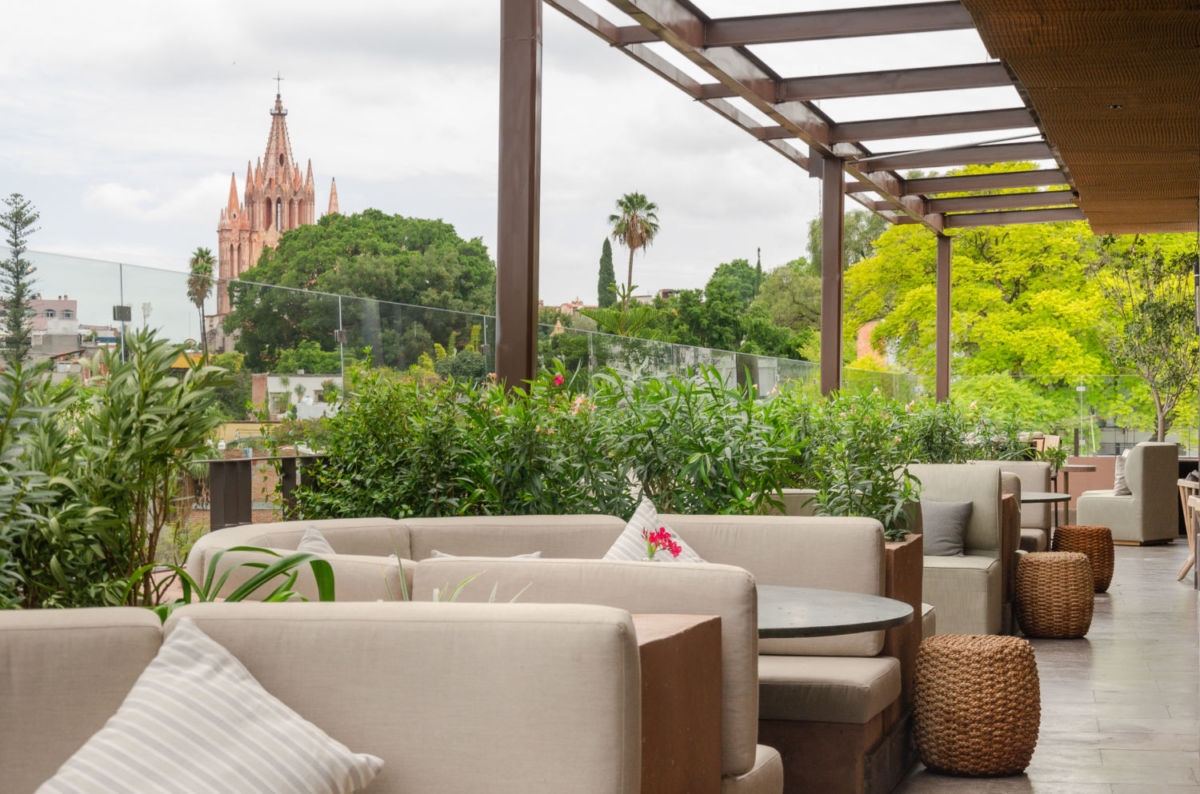 Noia, rooftop en San Miguel de Allende