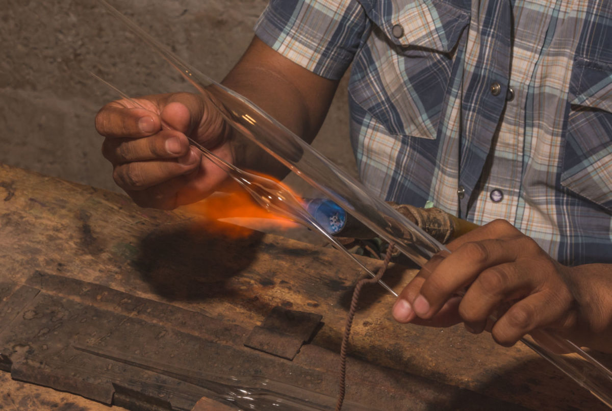 esferas navideñas en Tlalpujahua 