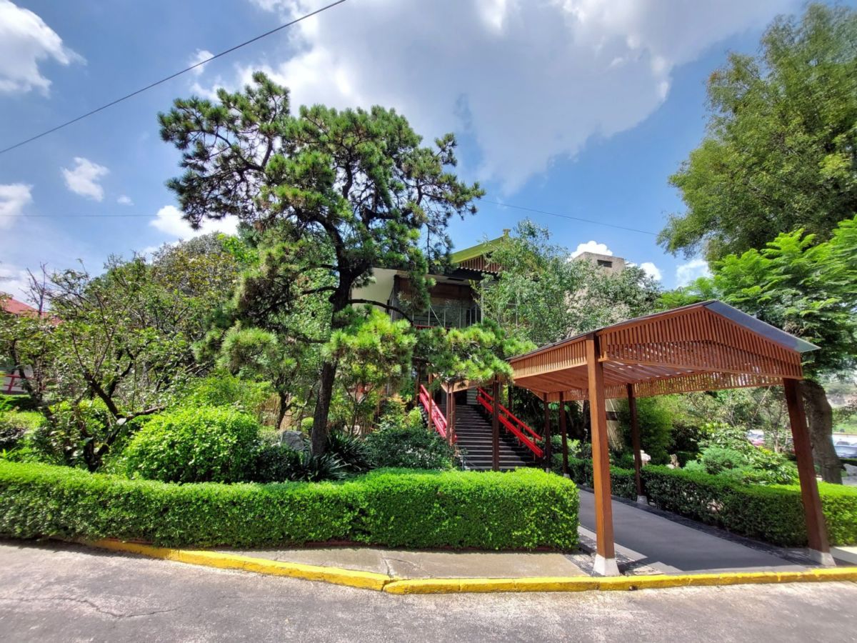 Edificio de la Asociación México Japonesa al sur de la CDMX.