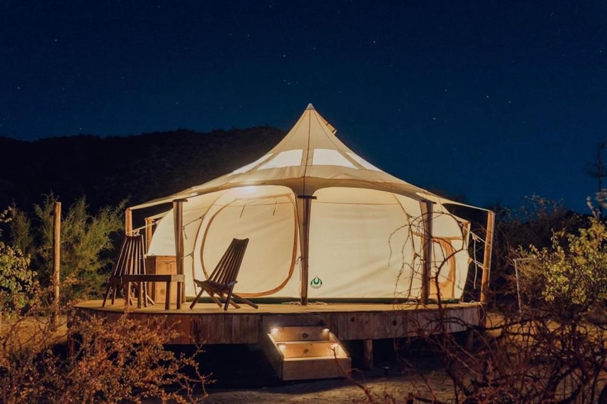 Azul Xerena Glamping, hospedaje en Bahía de Kino 