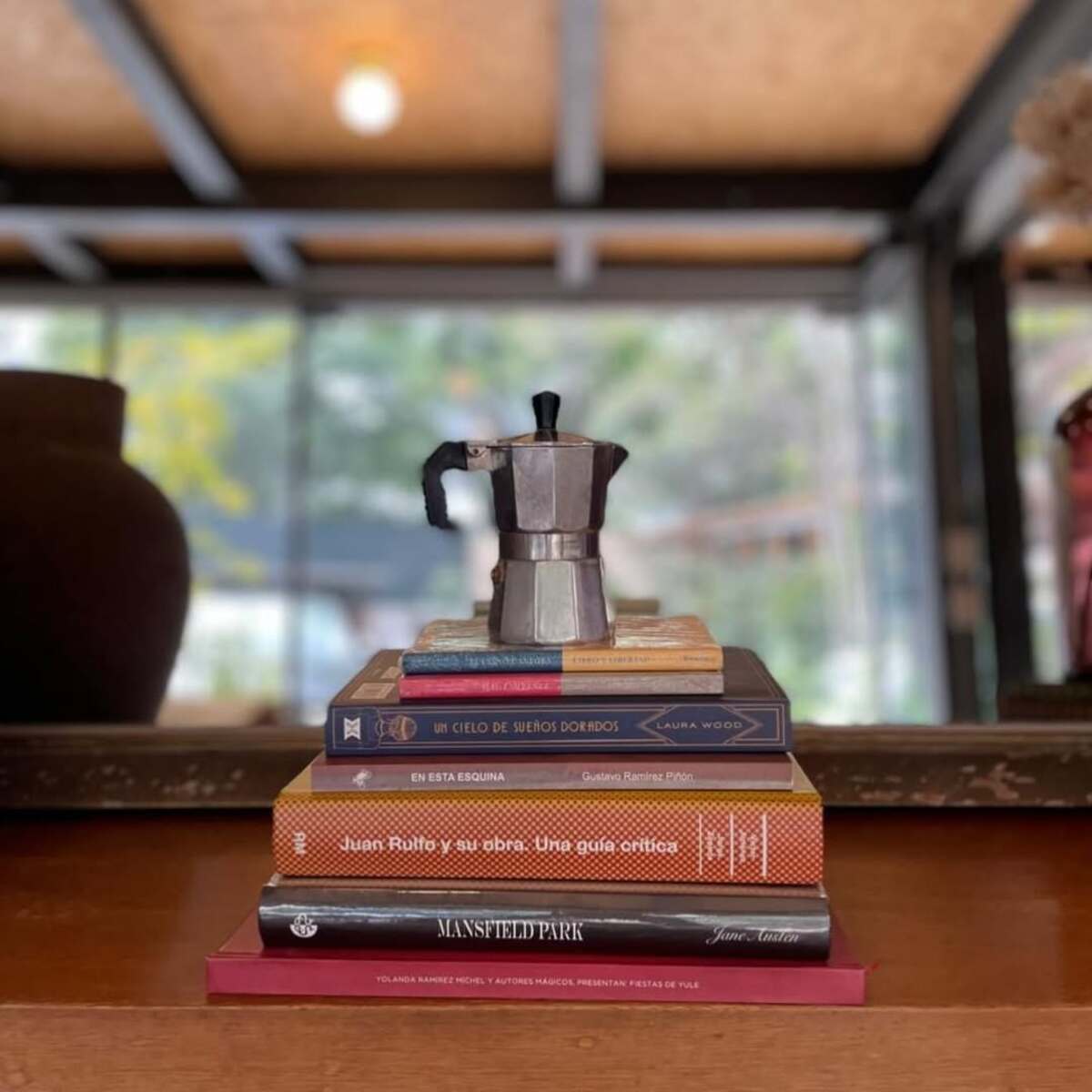 Cafetería en el Country Club de Guadalajara, Jalisco.