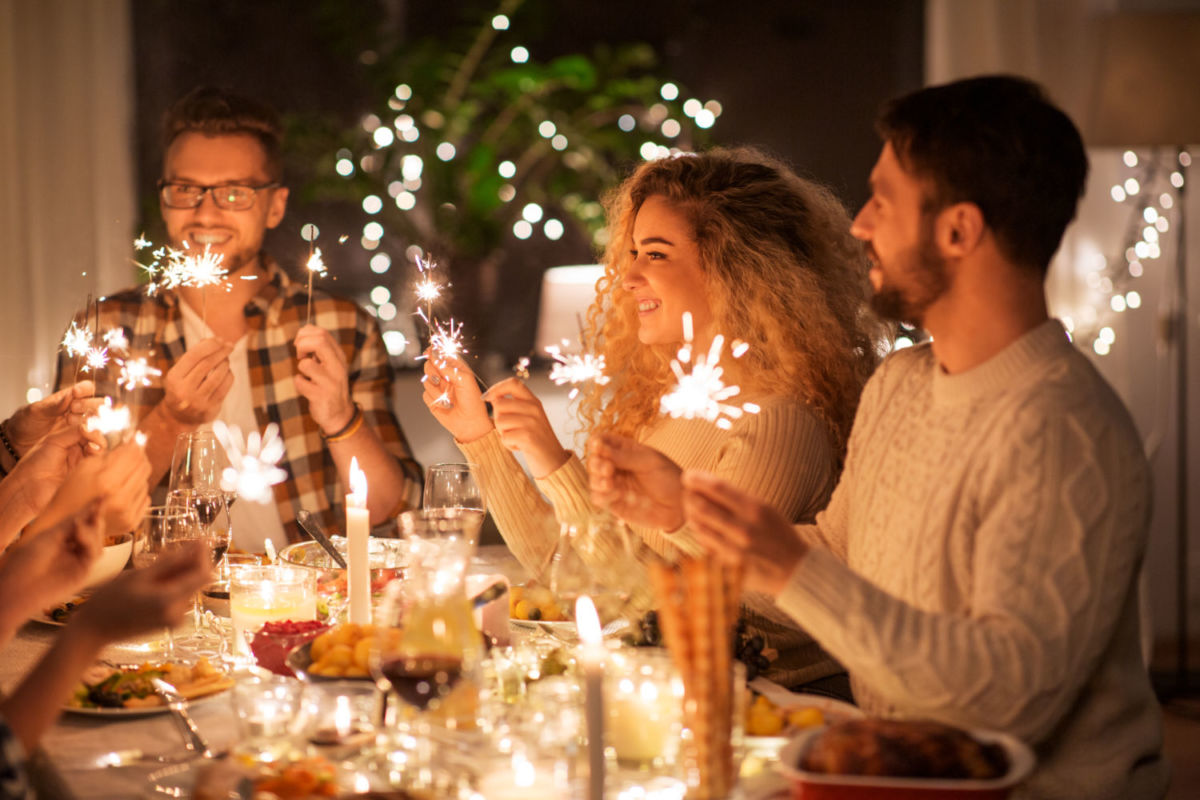 cena de año nuevo