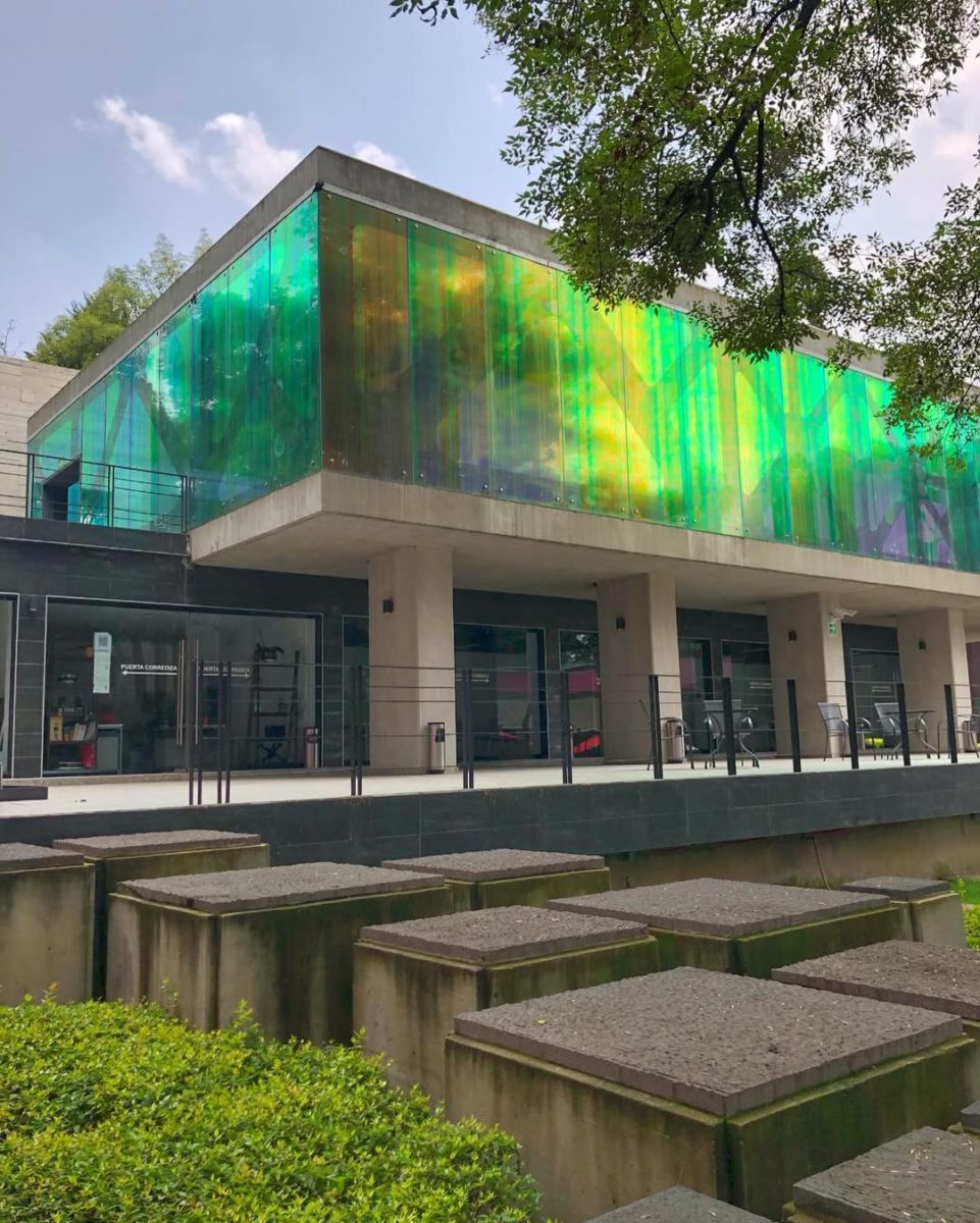 El Centro Cultural de Artes Vivas es tan colorido que cada rincón se presta para una foto