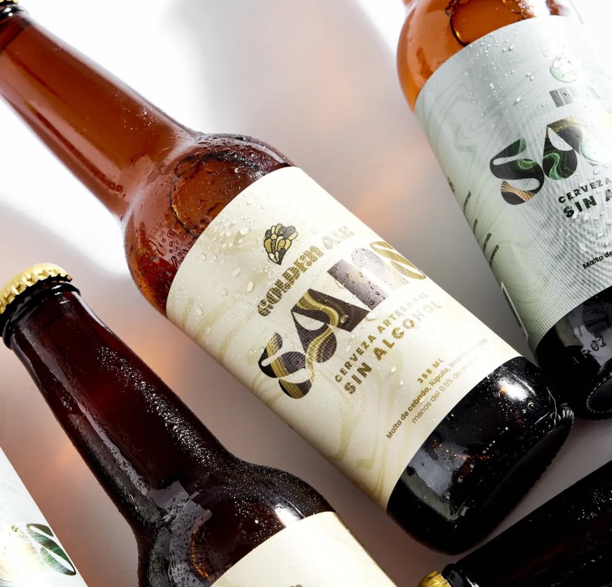 Cerveza sin alcohol Mexicana, con solo 60 calorías.