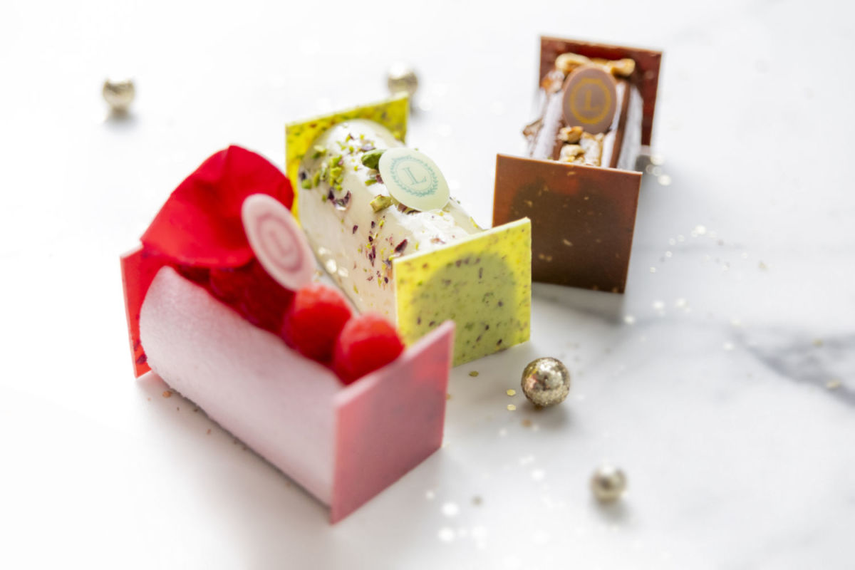 Troncos navideños de Laduree