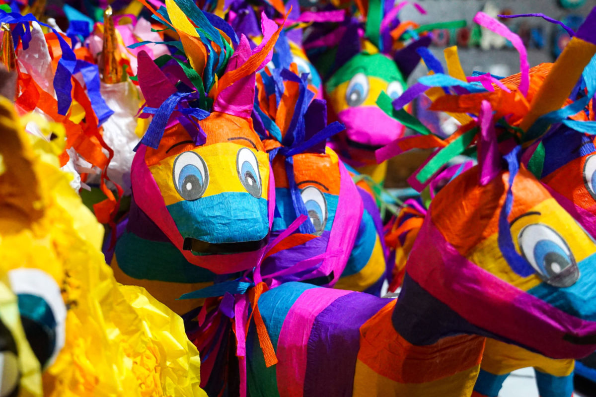 Piñatas navideñas