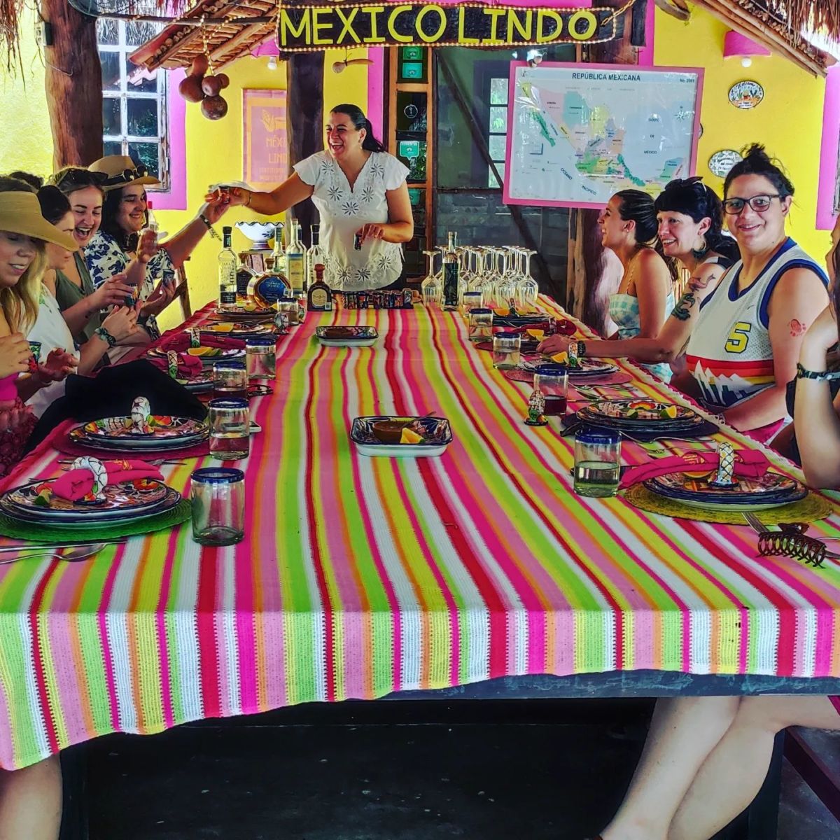 México Lindo Cooking, una experiencia de cocina mexicana para extranjeros.