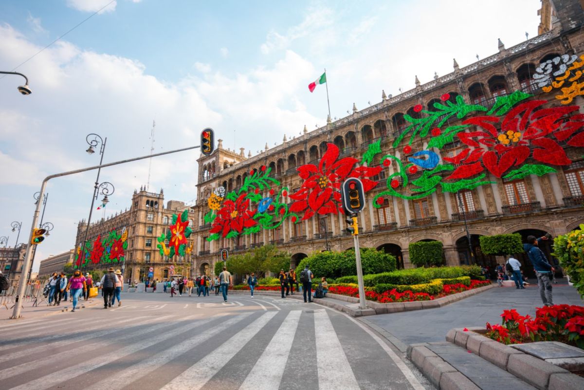 Adornos navideños Centro Histórico