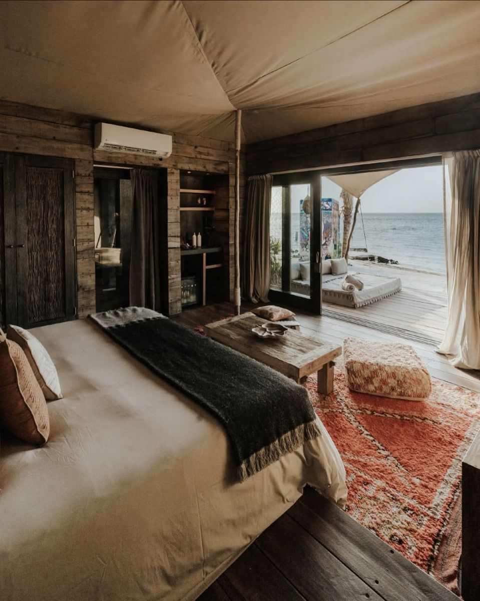 nomade holbox se caracteriza por sus espacios de bajo impacto ambiental