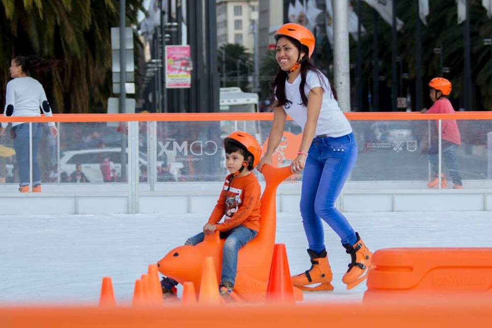 Habrá pistas de hielo en las 16 alcaldías de la CDMX