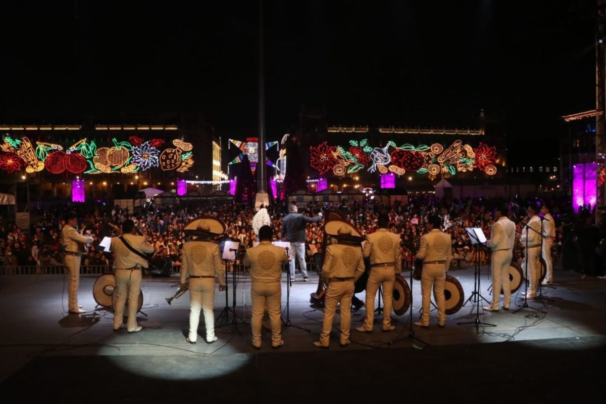 Conciertos gratuitos en la Verbena Navideña del Zócalo capitalino