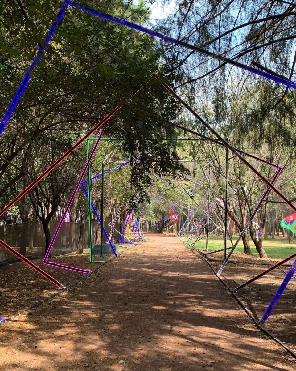 Una pista dinámica para ejercitar los músculos 