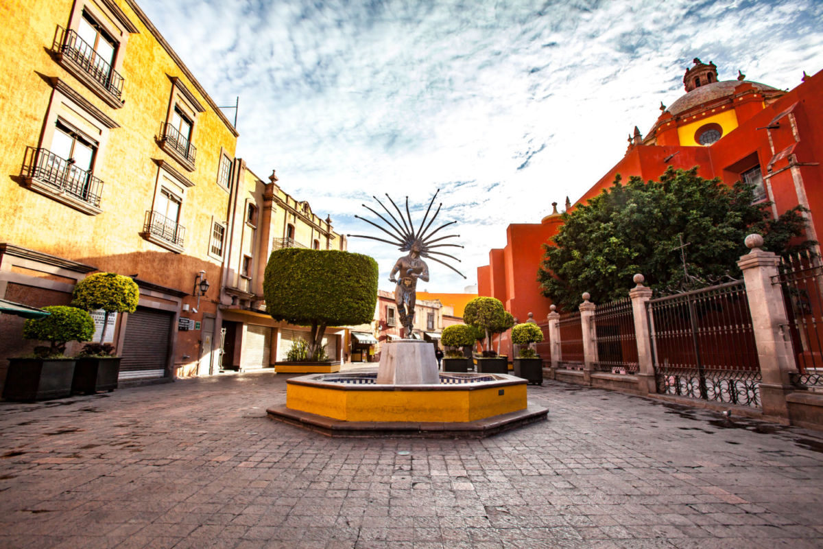 Centro de Querétaro, ideal para caminar