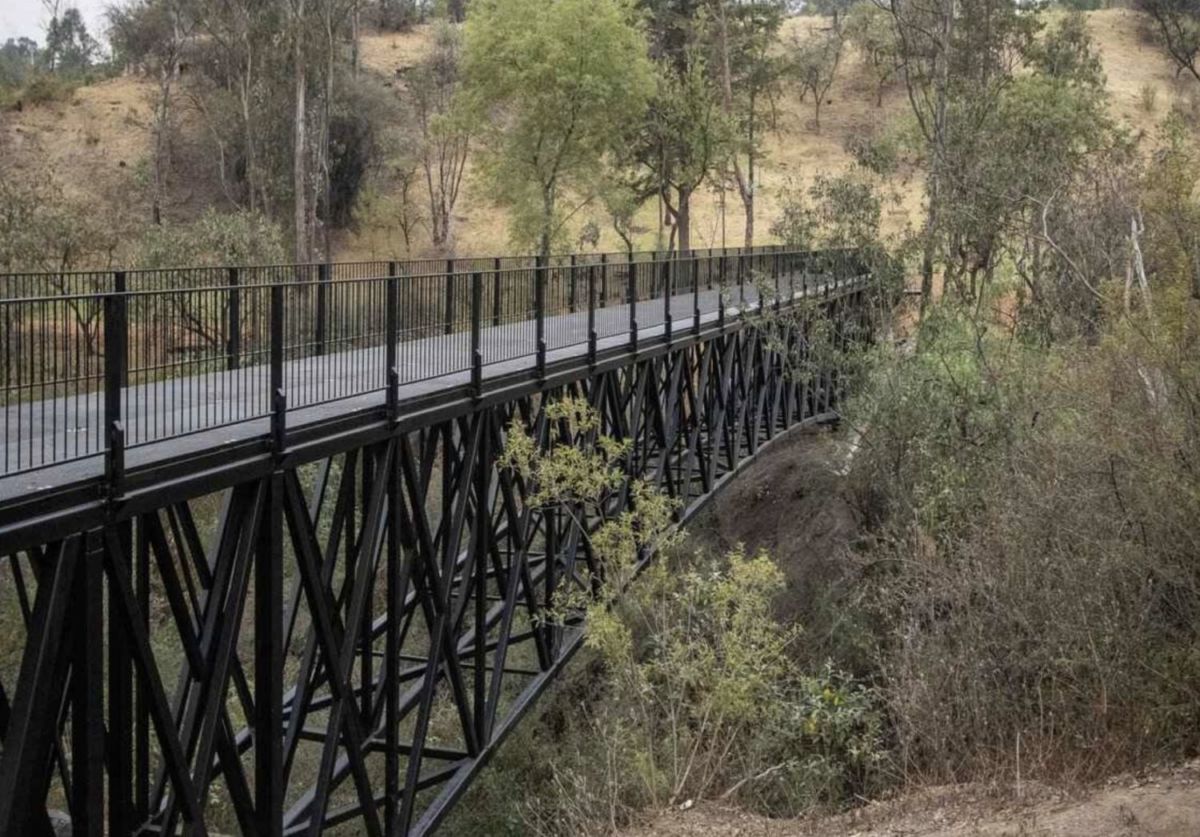 Puentes y miradores del Circuito Serpientes y Escaleras en Chapultepec.