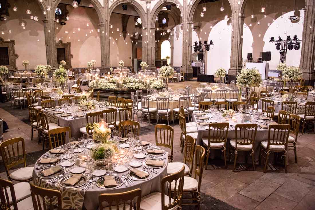Museo Interactivo de Economía listo para una boda