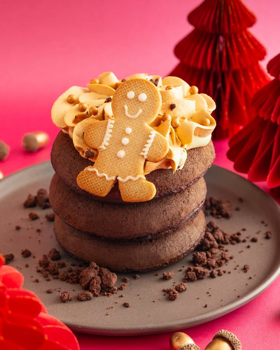 Pancakes chocolate caramelo