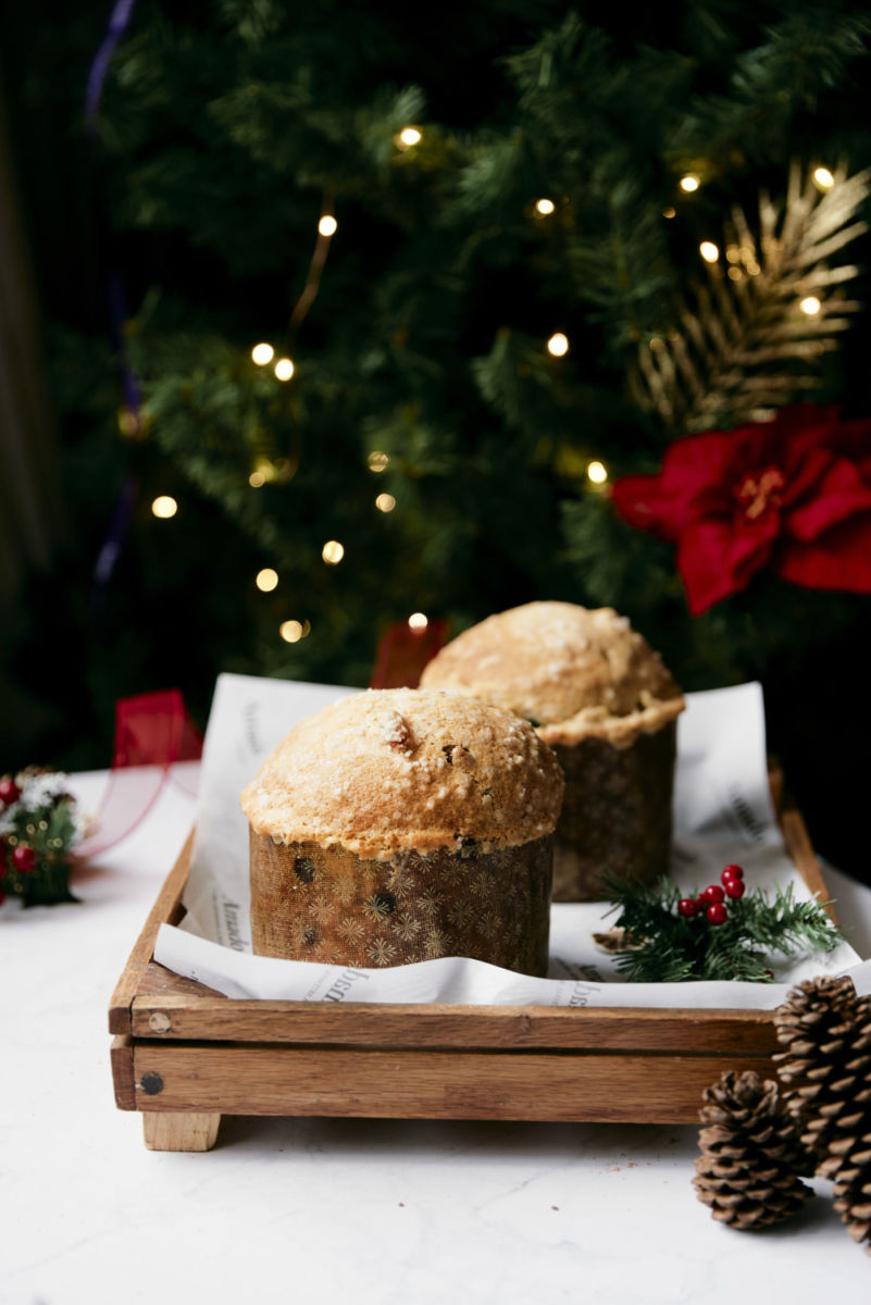 Panettone de la panadería Amado