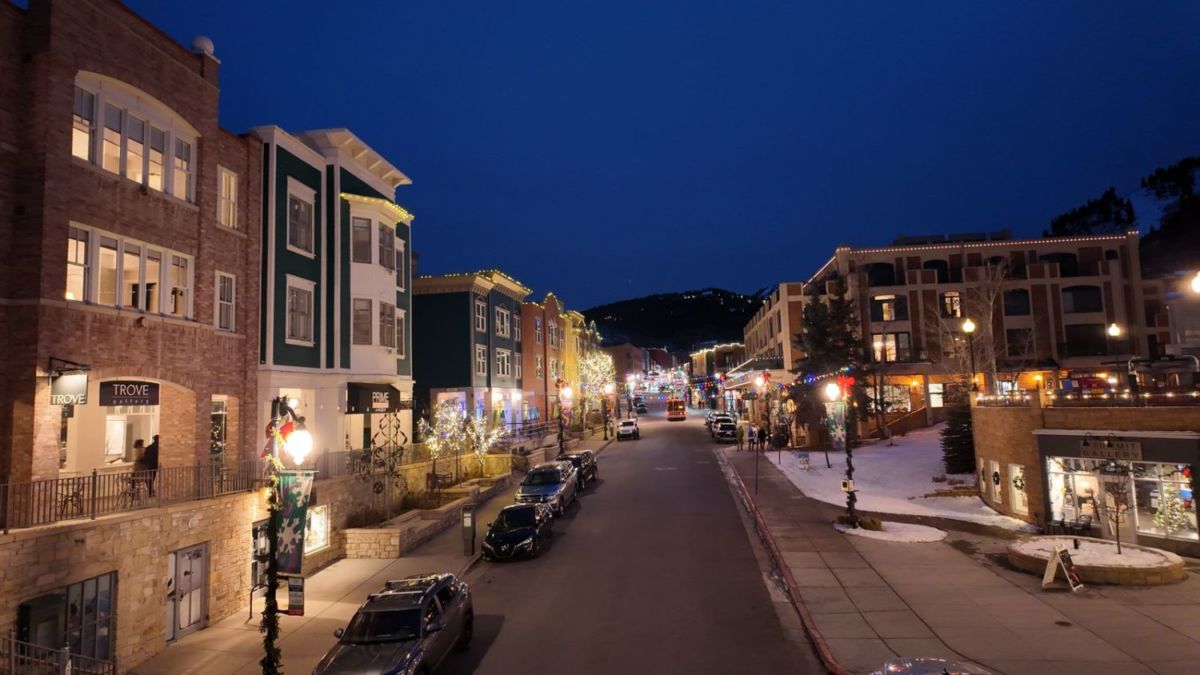 Centro histórico mágico en Utah. 
