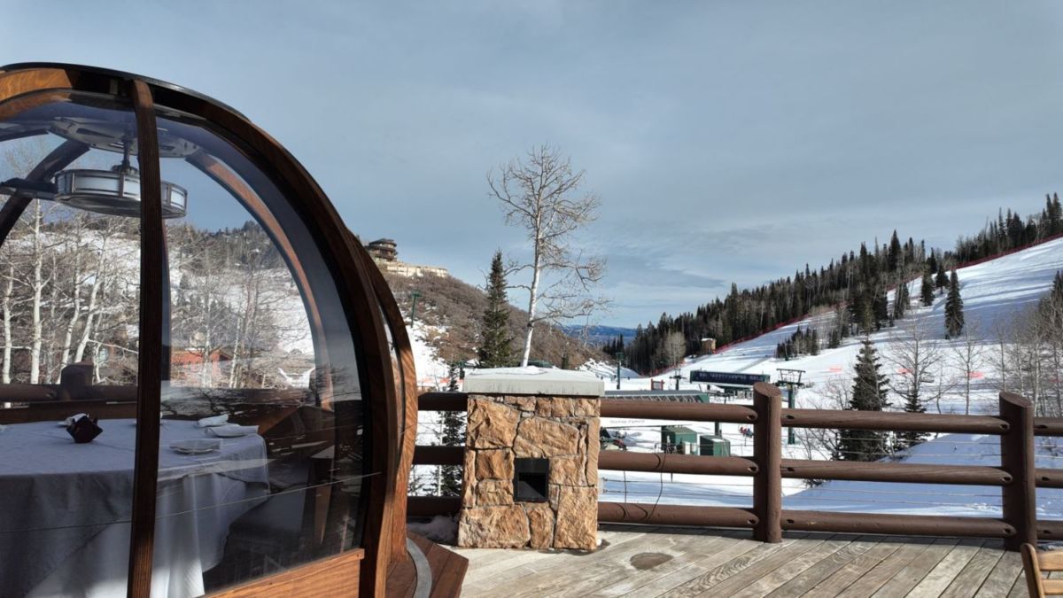 Cena y experiencias en destinos de nieve. 