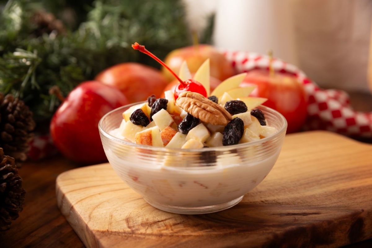 ensalada de manzana mexicana