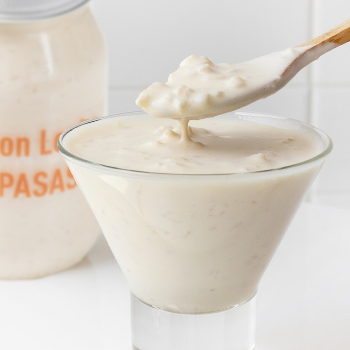 Delicioso arroz con leche de repostería local de Monterrey.