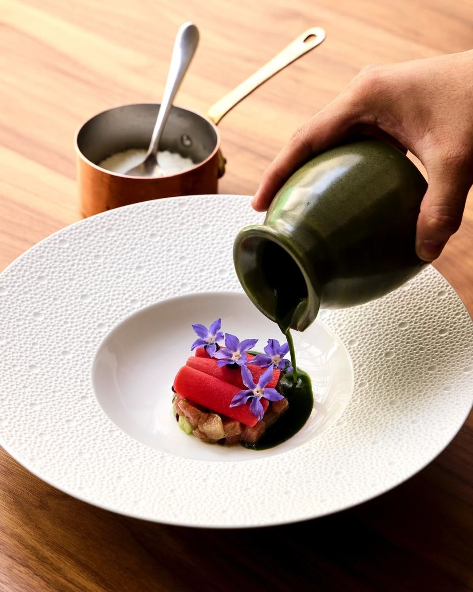 menú degustación en Quintonil