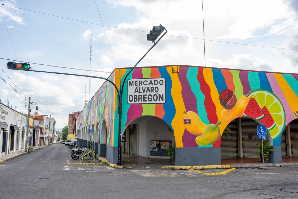 Mercado Álvaro Obregón, en el barrio de Tepito