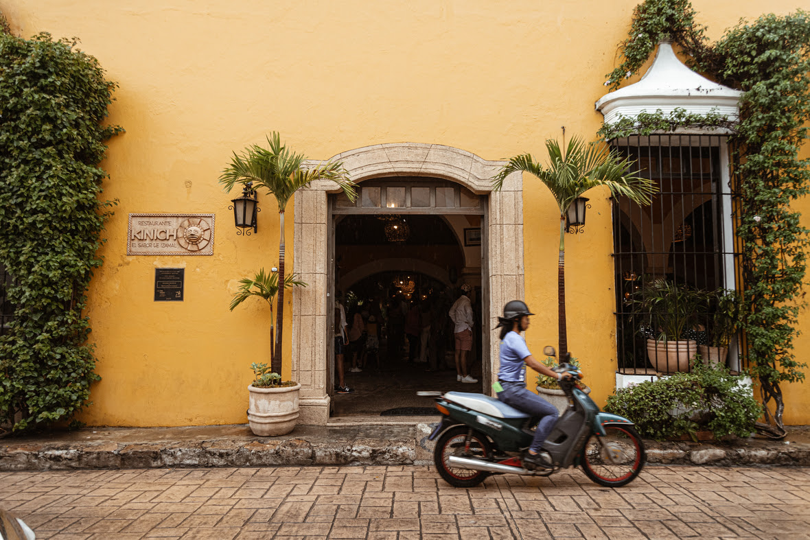 Restaurante en Izamal.