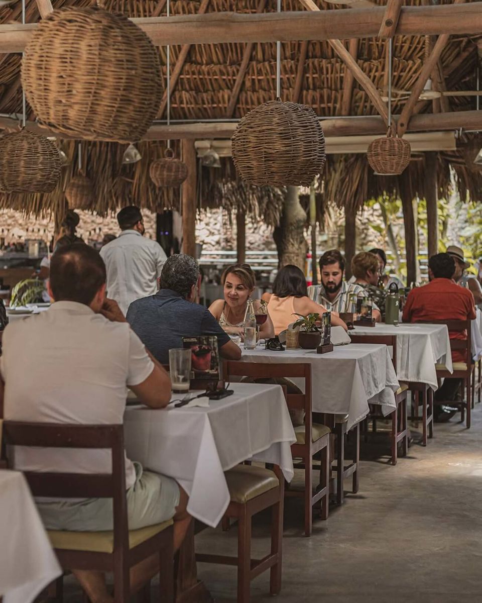 Restaurante comida yucateca en Izamal. 