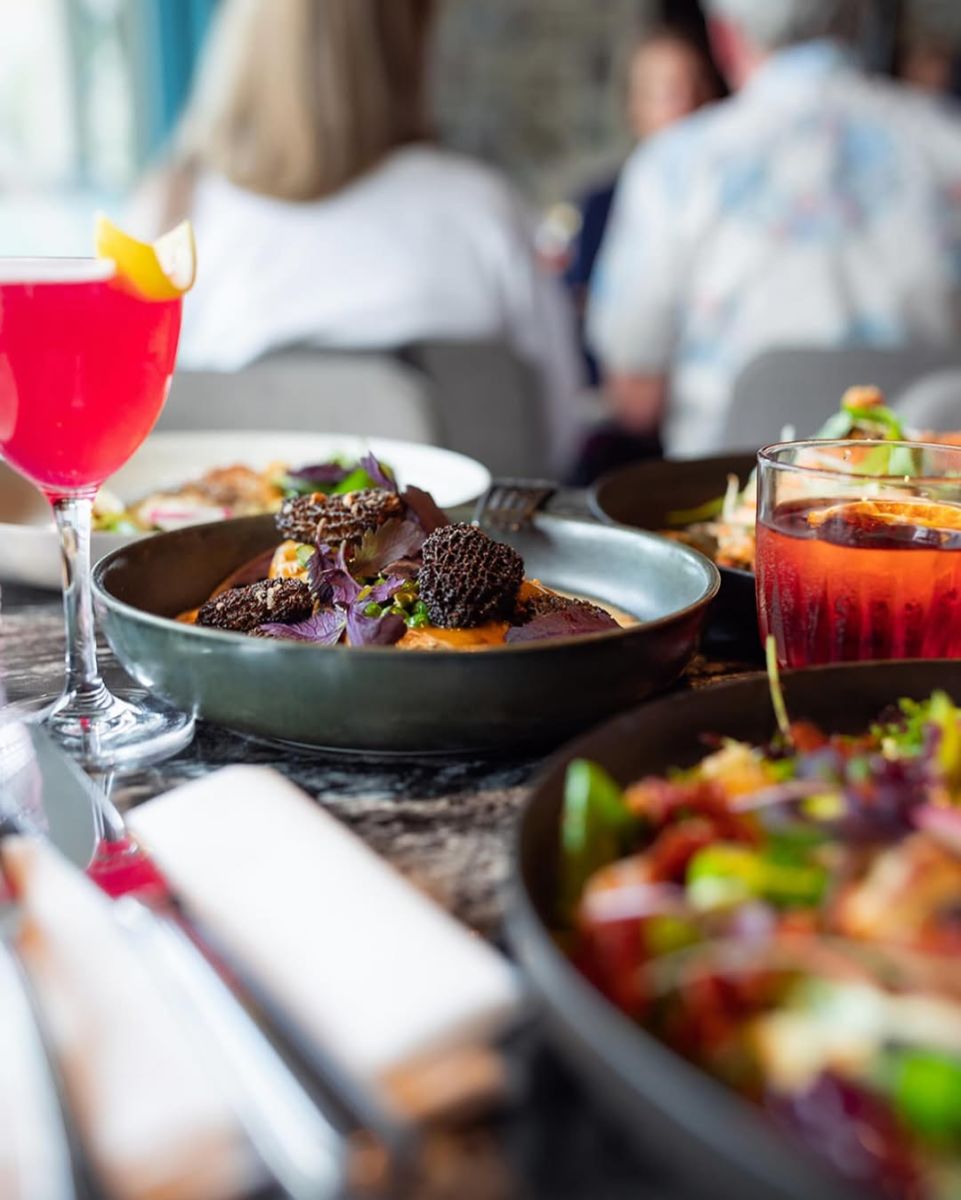 Platillos originales en el restaurante Handle en Park City. 