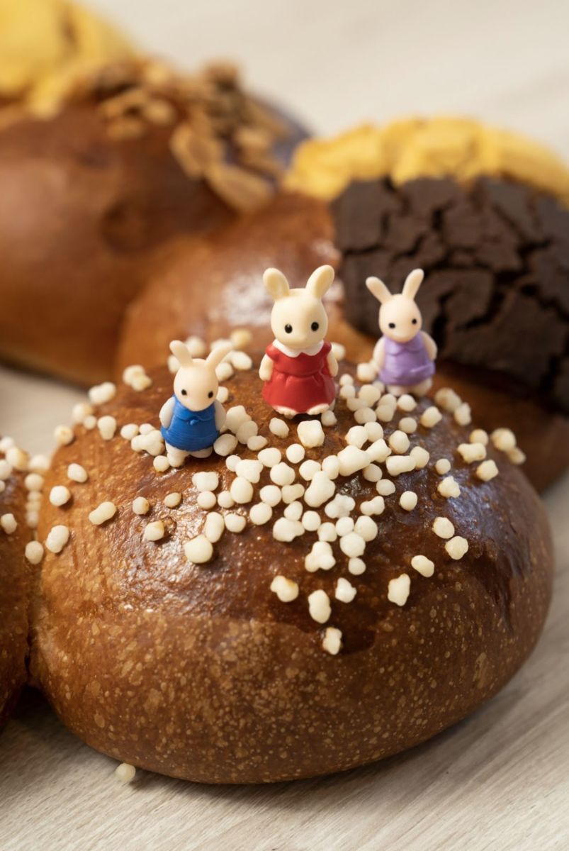 la rosca de reyes de rulce está rellena de ternurines