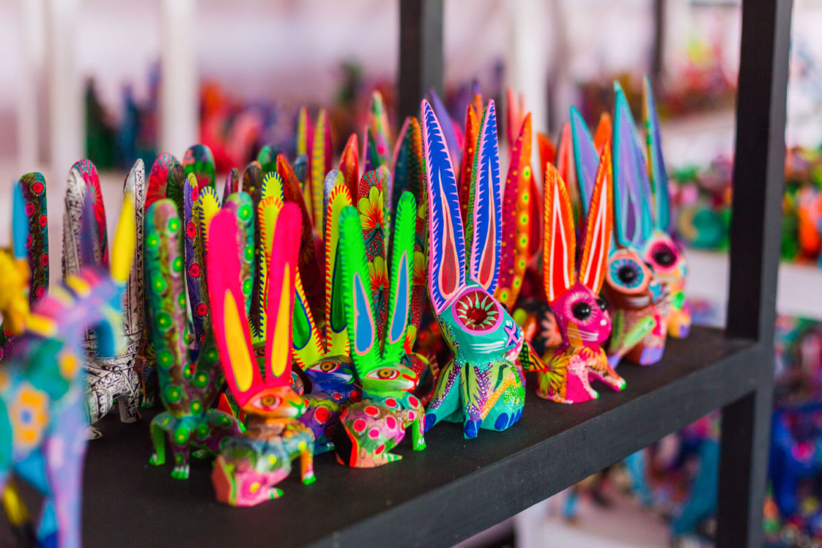 San Martín Tilcajete es una parada obligada para los amantes de las artesanías