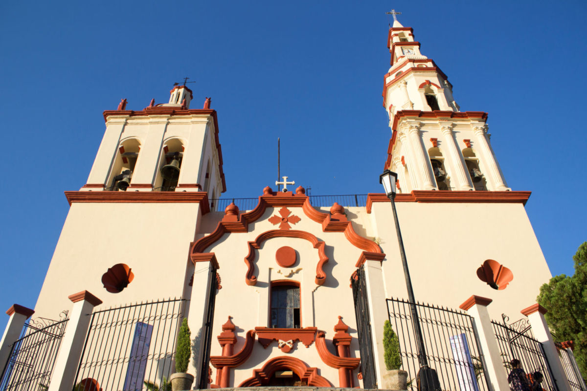 Iglesia de Santiago Apóstol en Santiago, Nuevo León 