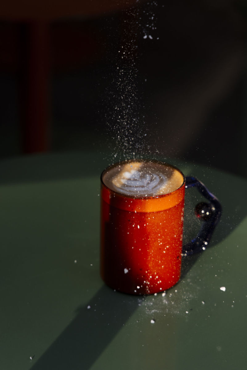 Café Mocha con un toque de menta en Toboe Café. 