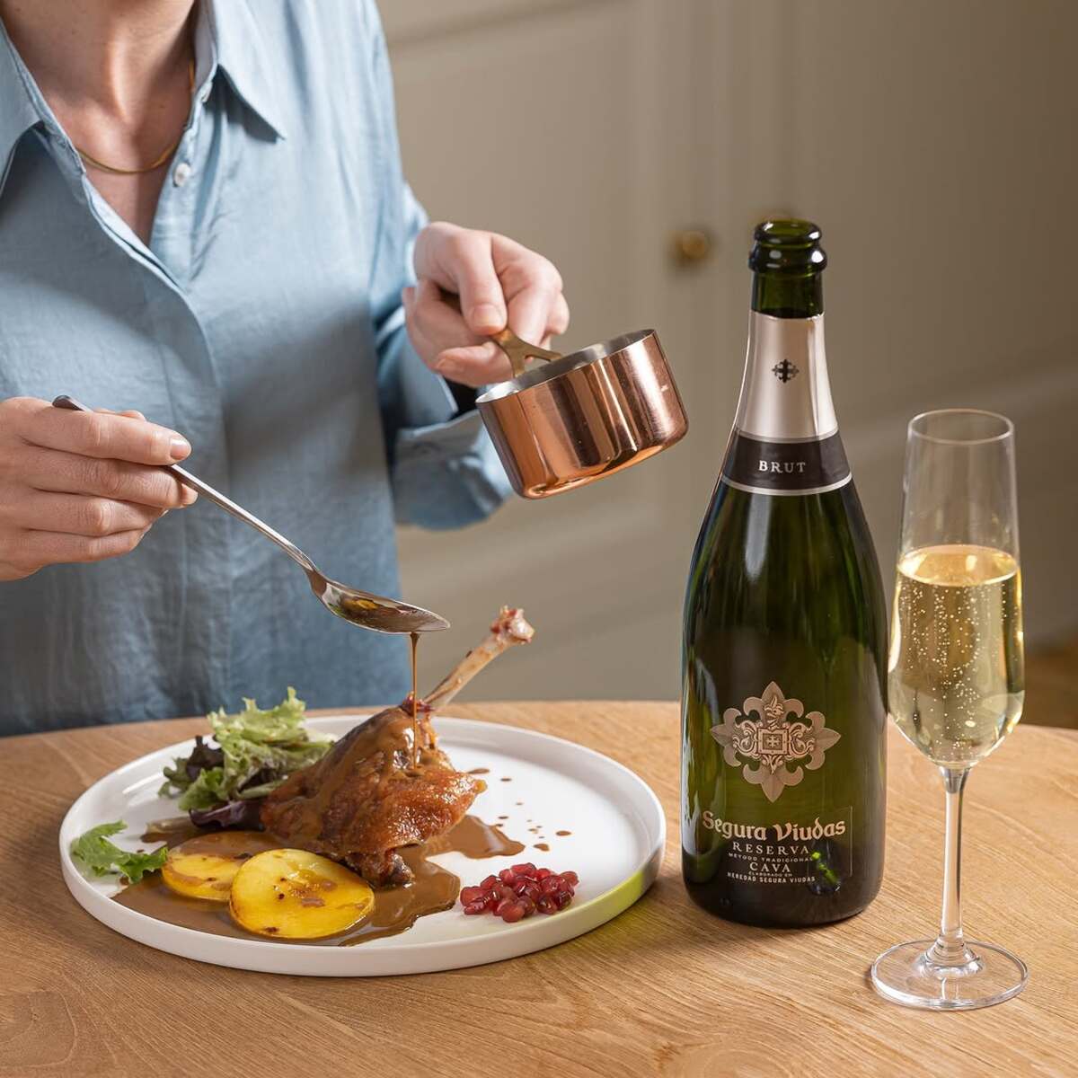 Cava Segura Viudas Brut Reserva. 