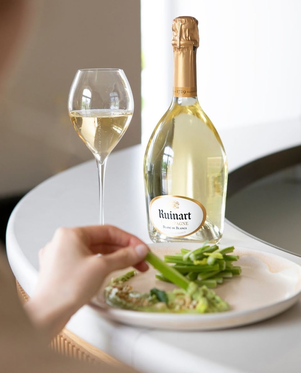 Champagne para celebrar.