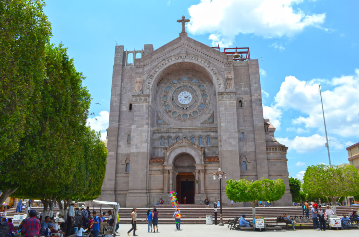 Catedral de Matehuala en San Luis Potosí, diseñada por Adamo Boari