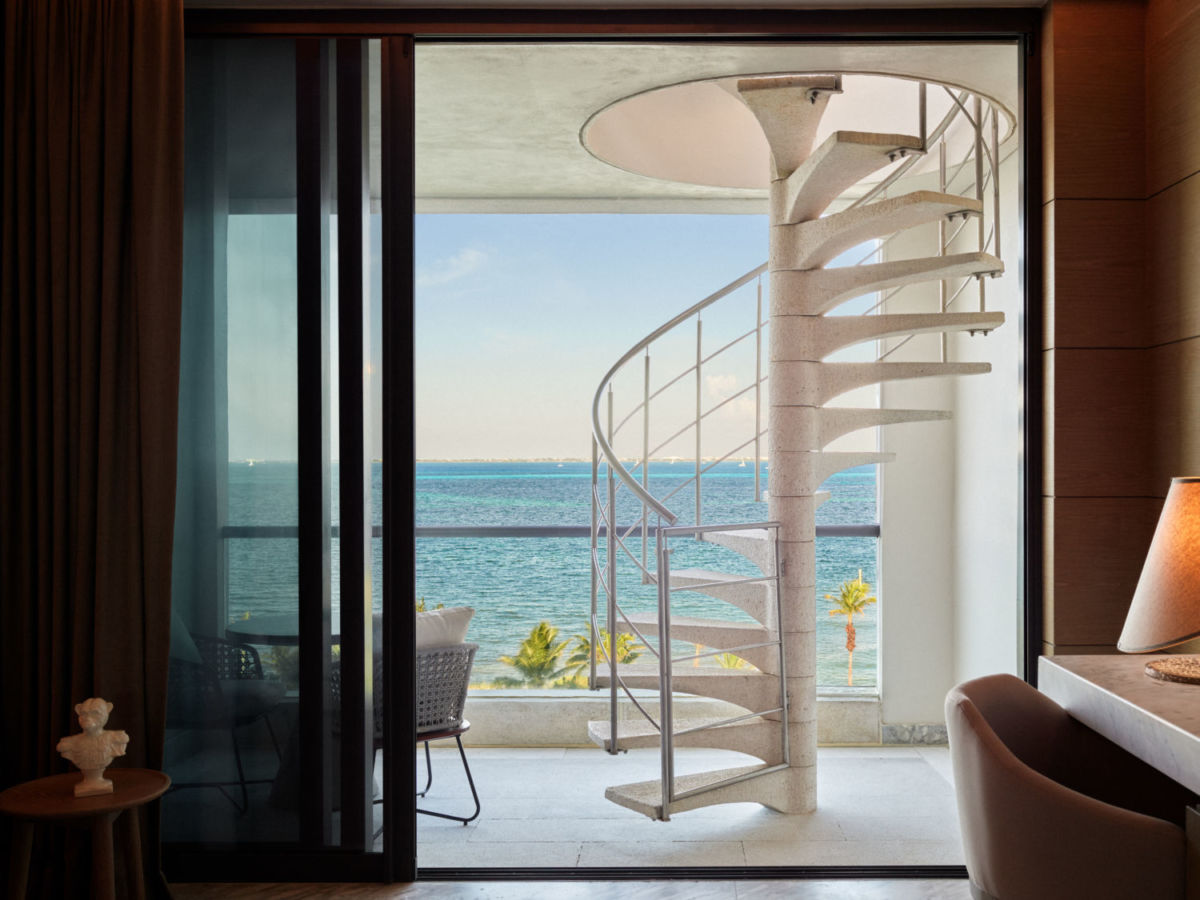 Las suites tienes vista al mar