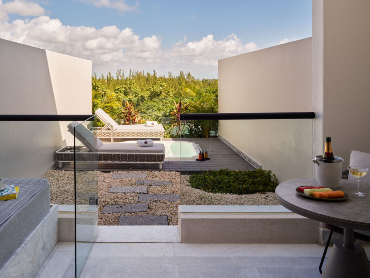 Puedes disfrutar de una suite con jacuzzi privado