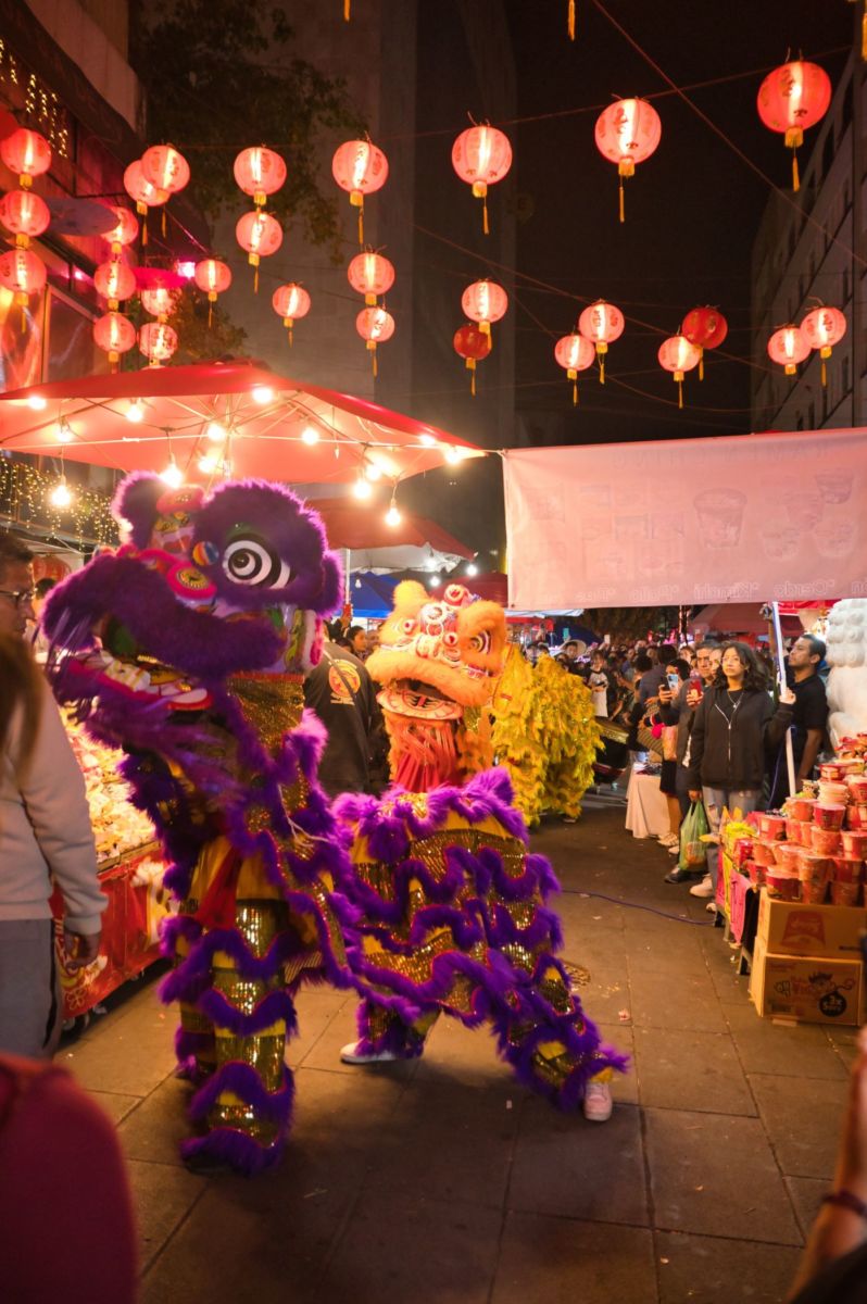 Danza del León y el Dragón para celebrar el Año Nuevo Chino en la CDMX
