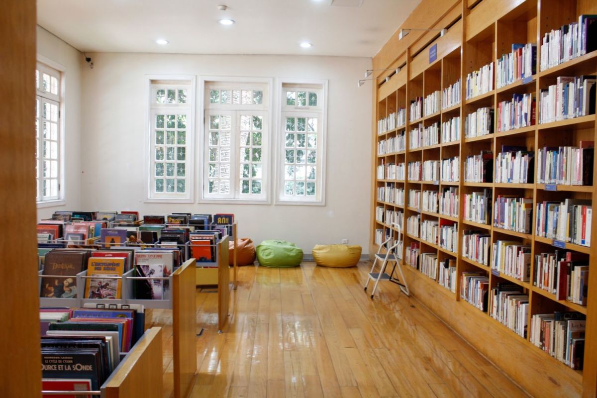 Biblioteca del Instituto Francés de América Latina en la CDMX