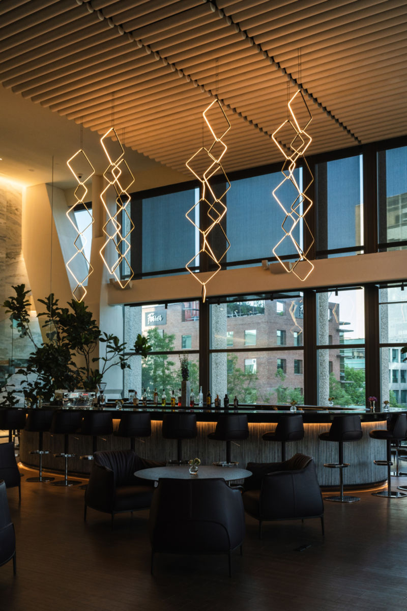 Alexander Hotel Caviar Bar en CDMX. 