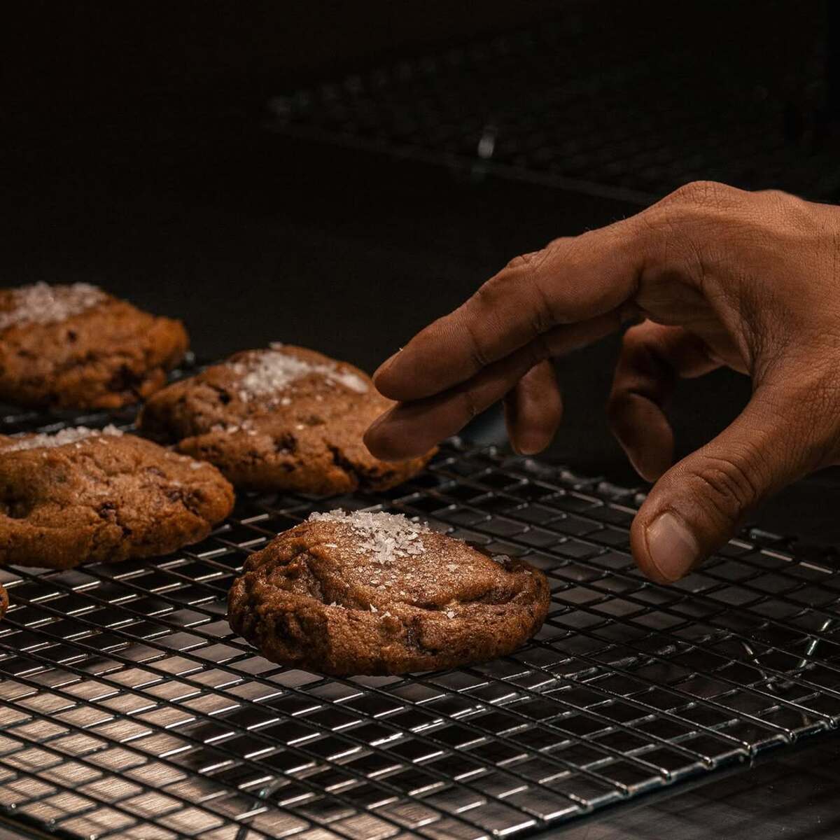 Galletas de chocolate con sal en Bodaega Oaxaca. 