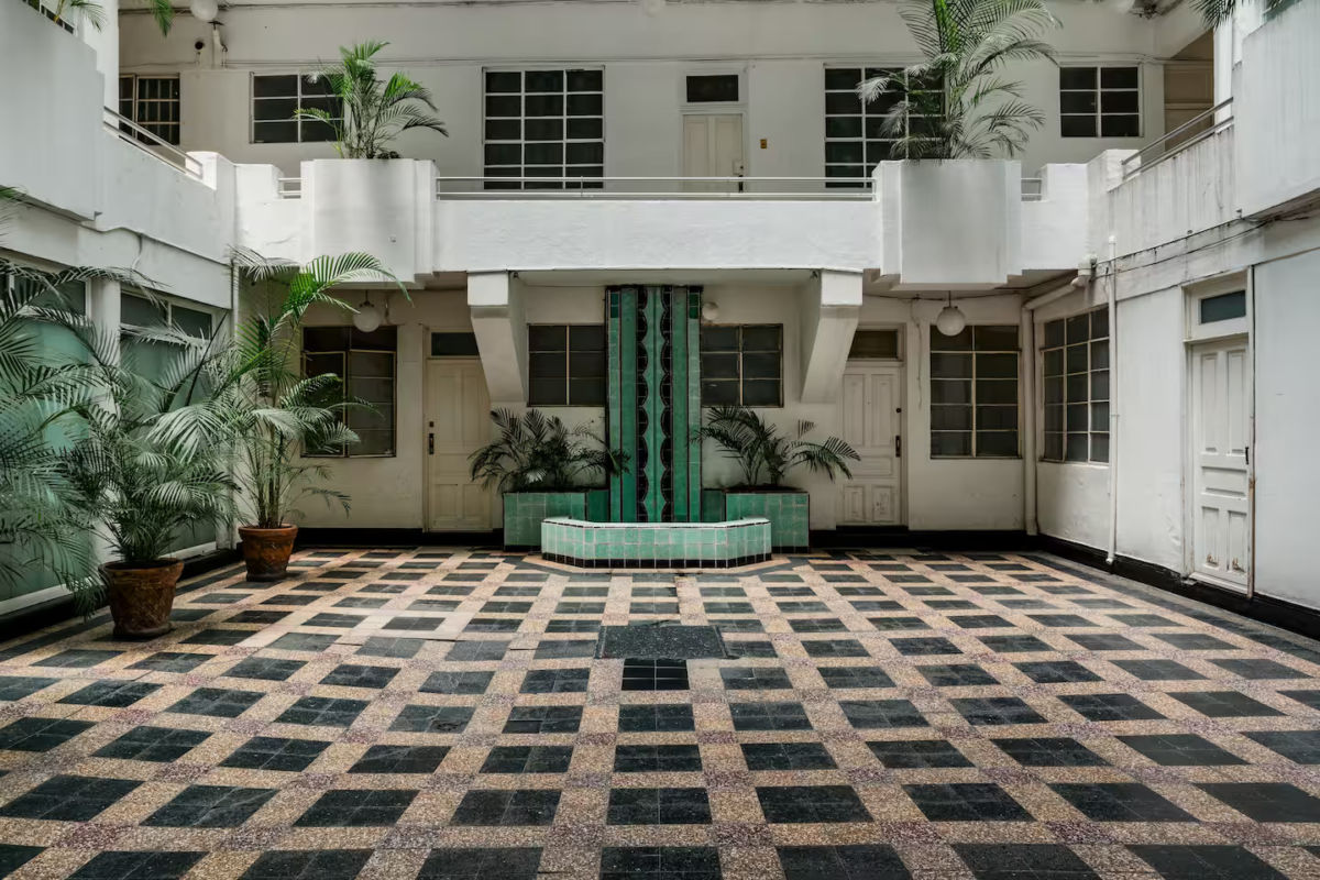 El interior del Edificio Río de Janeiro fue remodelado en 1942.
