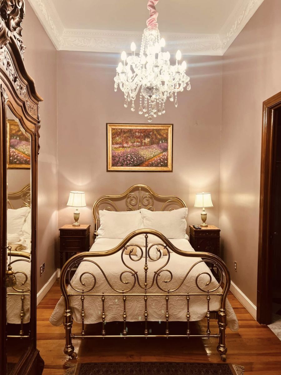 Una de las habitaciones de Casa Chopo