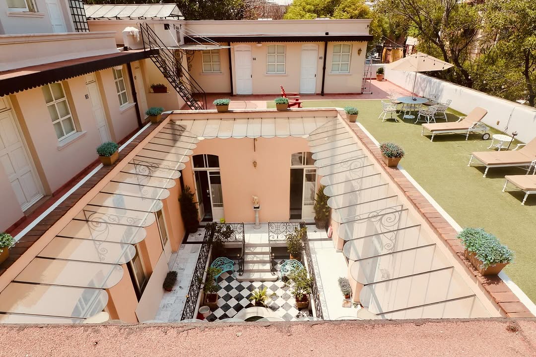 Rooftop de Casa Chopo en Santa María la Ribera