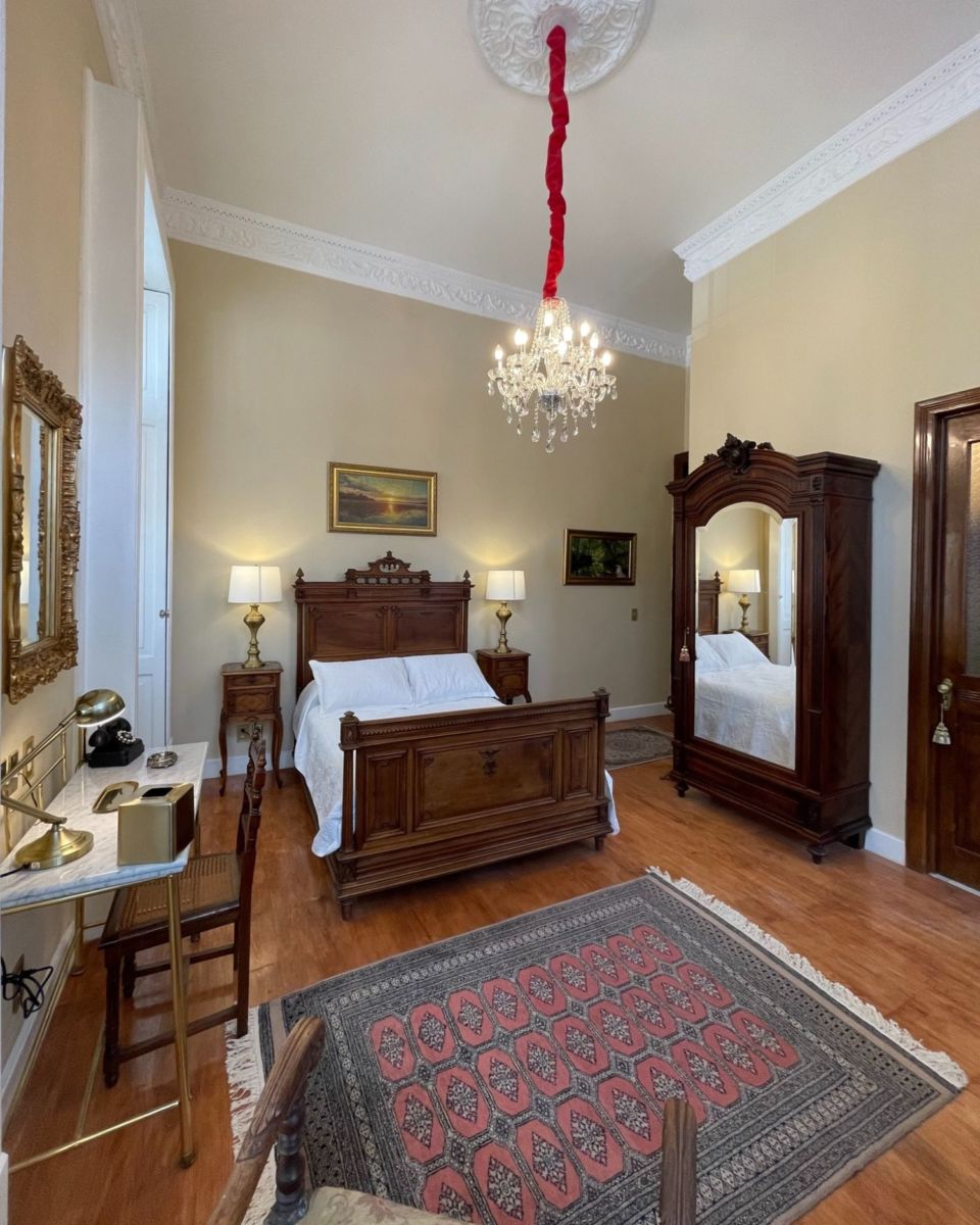 Una de las suites de Casa Chopo 