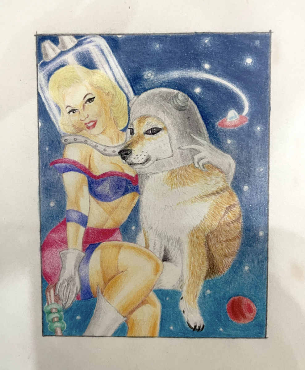 Cheems Pin Up